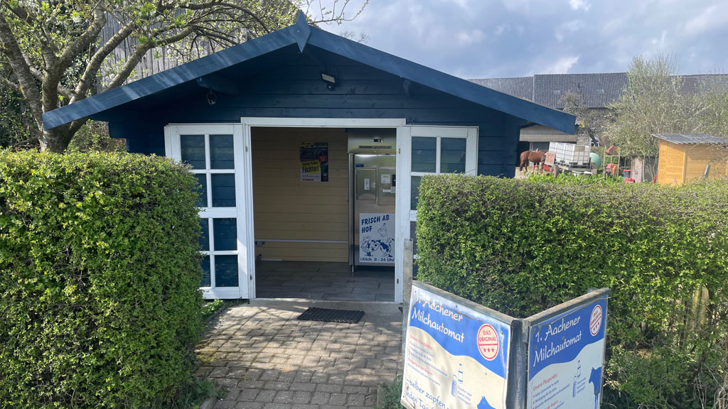 Erster Aachener Milchautomat